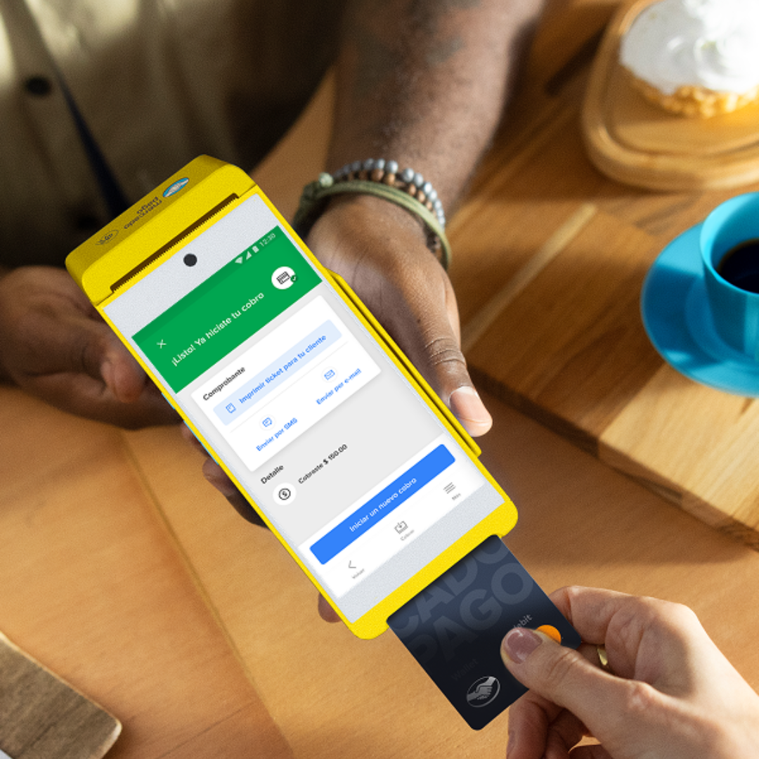 Point Smart 2 – Terminal de Cobro con Pantalla Touch, Impresora de Tickets, Internet Ilimitado y Tarjeta de Débito Gratis